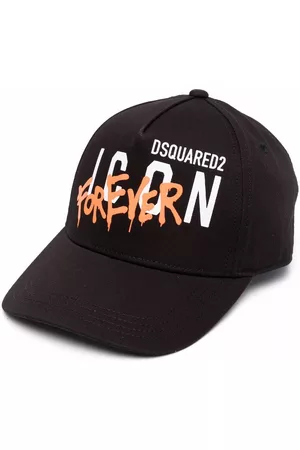 Dsquared2 Girls Caps - Logo-print baseball cap - Black