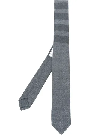 Thom Browne 4-Bar pointed tie
