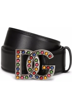 Dolce & Gabbana Square Buckle Belt - Farfetch