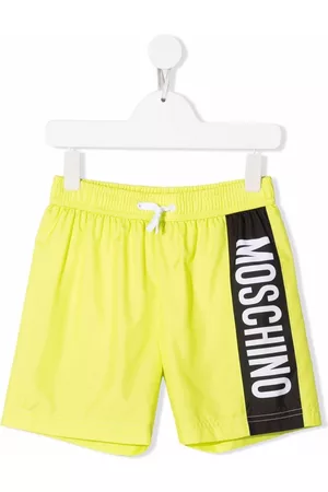 Moschino Logo-print swim shorts - Green
