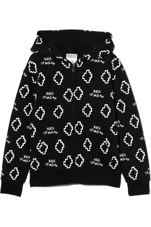 MARCELO BURLON All-over logo-print hoodie
