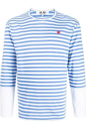 Comme des Garçons Striped long-sleeve T-shirt
