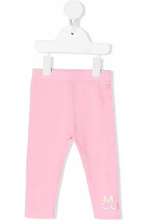 Moncler Logo-print leggings - Pink