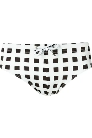 AMIR SLAMA Geometric print trunks