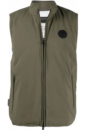 Woolrich Padded logo-patch gilet