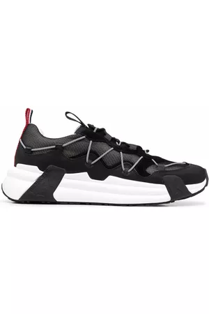 Moncler Men Chunky & Dad Sneakers - Chunky lace-up sneakers - Black