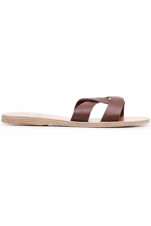 Ancient Greek Sandals Desmos crossover leather-strap sandals