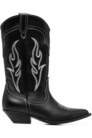 SONORA Embroidered-design cowboy boots