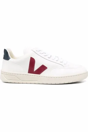 Veja V-12 panelled lace-up sneakers