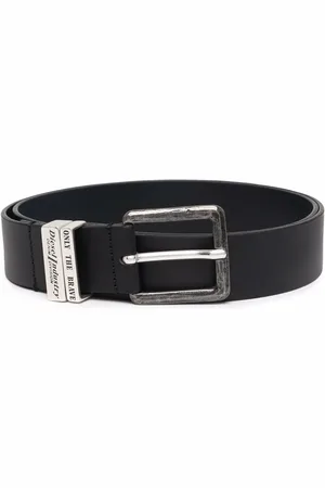 Diesel B-Guarantee-A leather belt