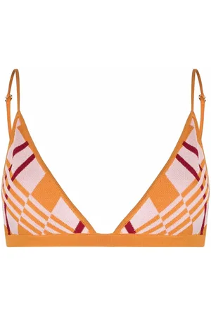 DODO BAR OR Argyle pattern bra