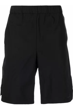 Moncler Men Sports Shorts - Straight-leg track shorts - Black