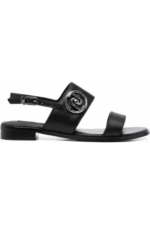 Liu Jo Erin logo-plaque slingback sandals