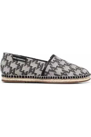 Karl Lagerfeld Men Espadrilles - Kamino Monogram espadrilles - Black