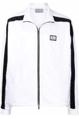 VTMNTS Logo-patch track jacket - White
