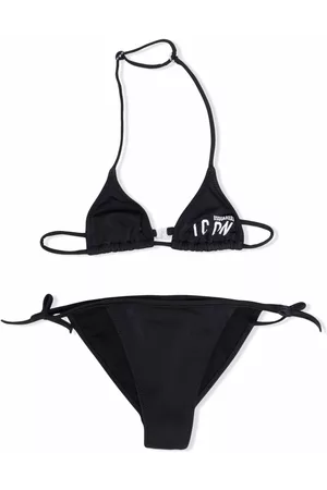 Dsquared2 Girls Bikinis - Logo-print bikini - Black