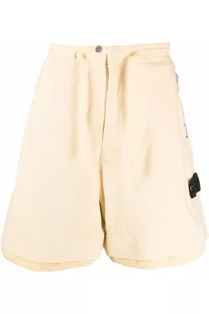 Stone Island Men Bermudas - Speckled-cotton bermuda shorts - Neutrals