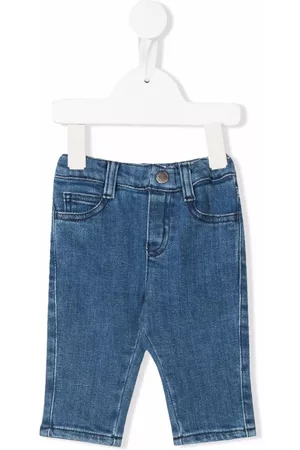 Emporio Armani Slim Jeans - Mid-rise slim-cut jeans - Blue