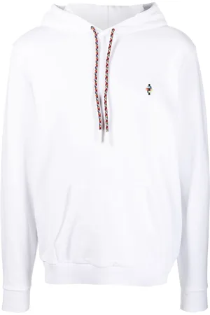MARCELO BURLON Embroidered-logo hoodie