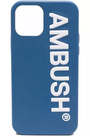 AMBUSH Men Phones Cases - Maxi Logo iPhone 12/12 Pro case - Blue