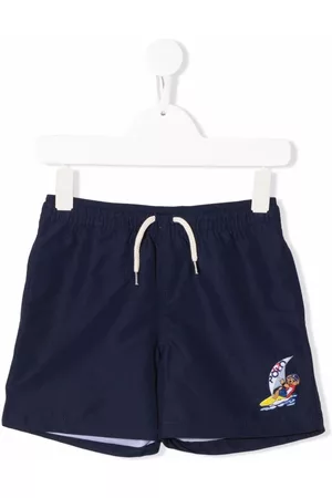 Ralph Lauren Boys Swim Shorts - Recycled polyester swimming shorts - Blue