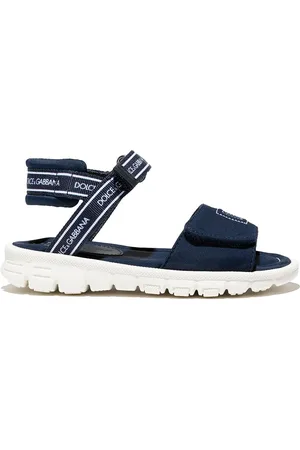 Dolce & Gabbana Logo-print touch-strap sandals