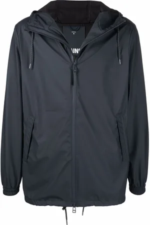 Rains Drawstring hooded jacket