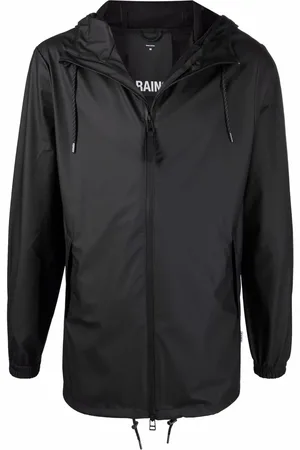 Rains Drawstring hooded jacket