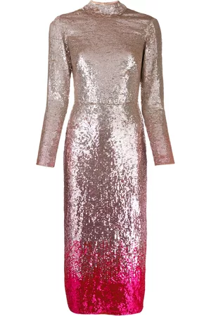 TEMPERLEY LONDON Women Party Dresses - Opia sequined cocktail dress - Pink