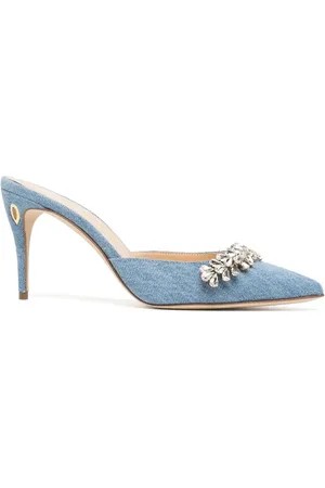 Jennifer Chamandi Crown Jewel mules