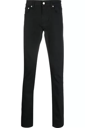 Alexander McQueen Men Slim Jeans - Slim-fit denim jeans - Black
