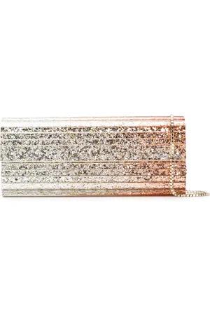 Jimmy Choo Sweetie glitter clutch