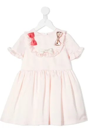 HUCKLEBONES LONDON Bow-detail flared dress