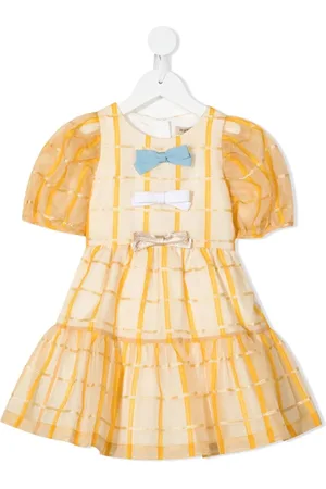 HUCKLEBONES LONDON Puff sleeve dress