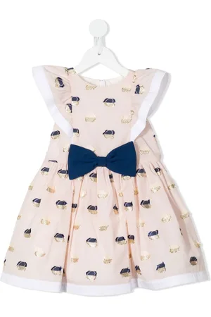 HUCKLEBONES LONDON All-over graphic print dress