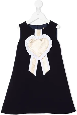 HUCKLEBONES LONDON Heart-detail sleeveless dress