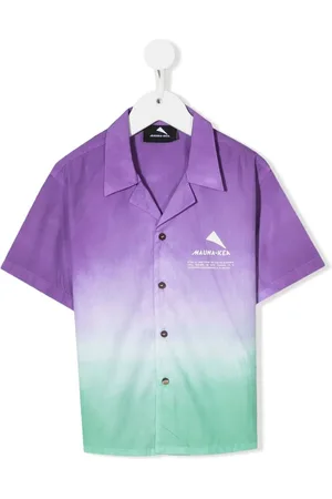 MAUNA KEA Ombré short-sleeve shirt