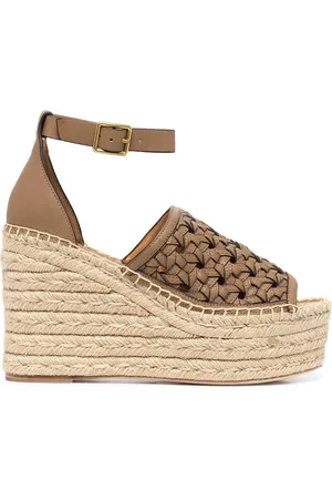 Tory Burch Basketweave espadrille wedges