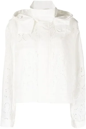 GOEN.J Cropped hooded jacket