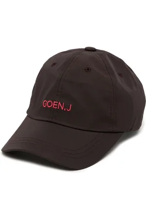 GOEN.J Embroidered-logo baseball cap