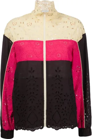 GOEN.J Colour-block track jacket