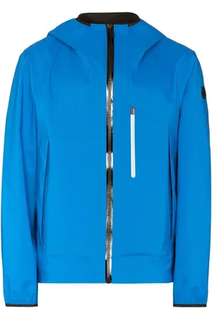 Moncler Men Sports Jackets - Sattouf hooded windbreaker jacket - Blue