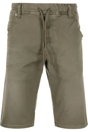Diesel Drawstring-waist denim shorts