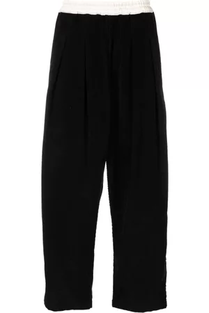 Maison Margiela Corduroy drop-crotch trousers - Black