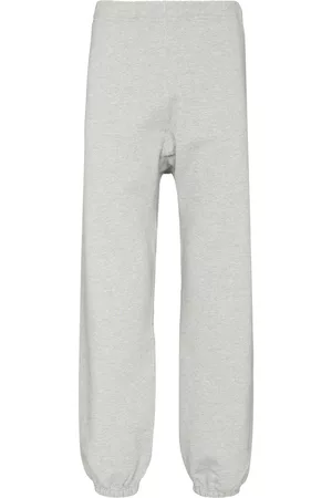 Snow Peak Men Sweatpants - Drop-crotch track pants - Grey