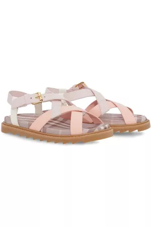 Burberry Sandals - Vintage Check open-toe sandals - Pink