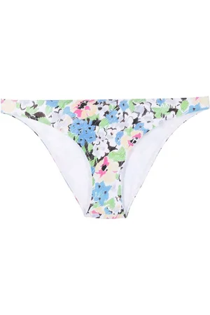 Ganni Floral pattern bikini bottoms
