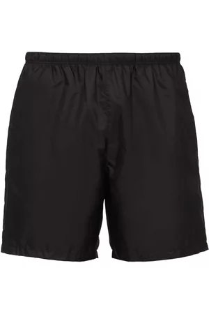 Prada Men Swim Shorts - Re-Nylon swim shorts - Black