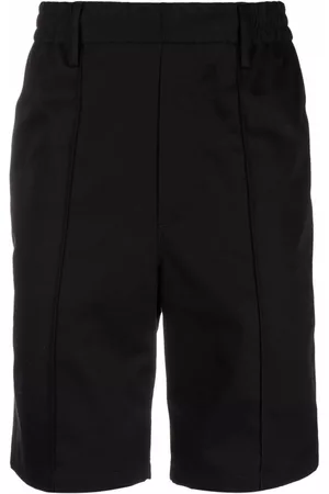 Ami Men Bermudas - Elasticated bermuda shorts - Black