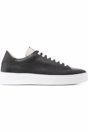 Philipp Plein Leather lace-up sneakers
